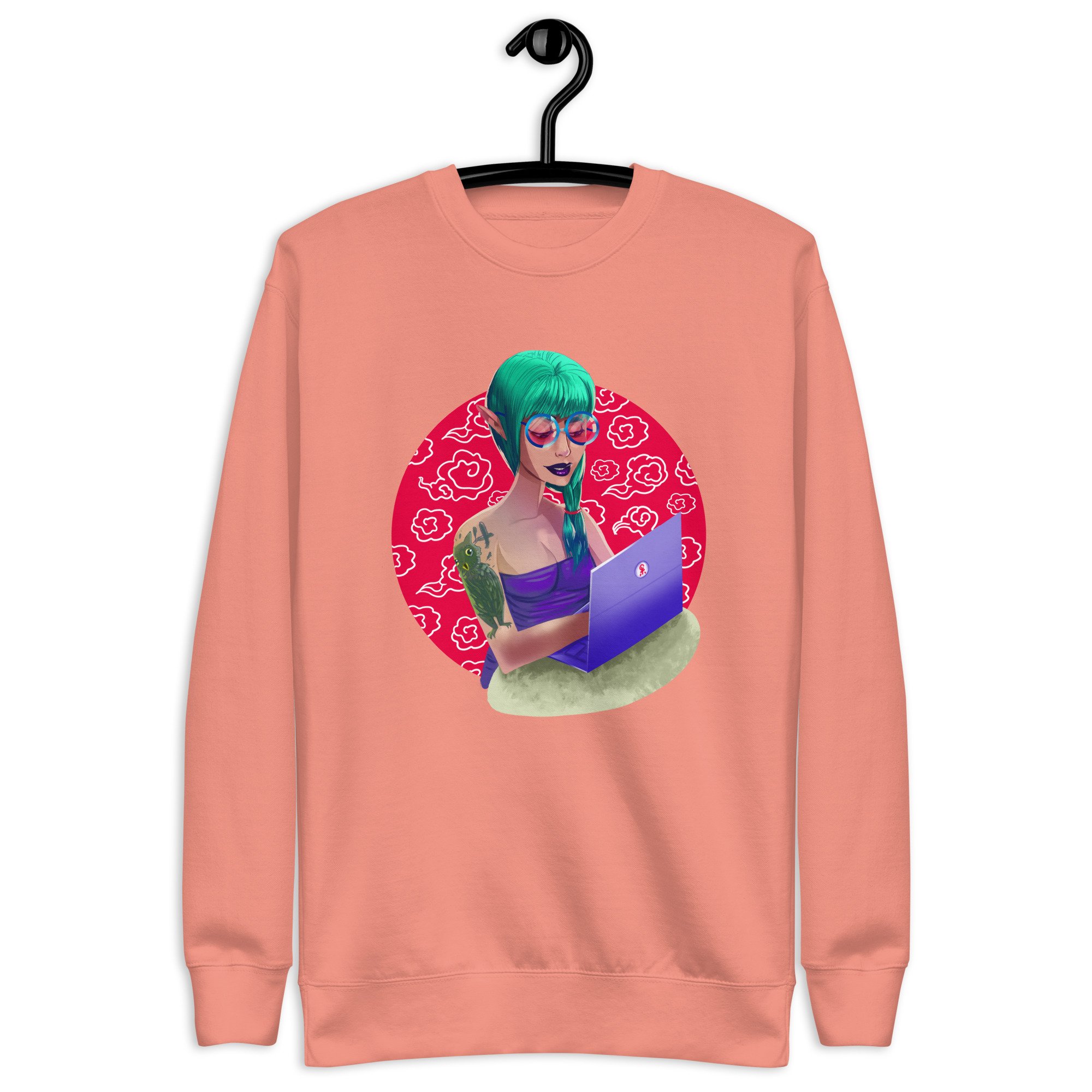 Social Media Unisex Premium Sweatshirt - Image 2