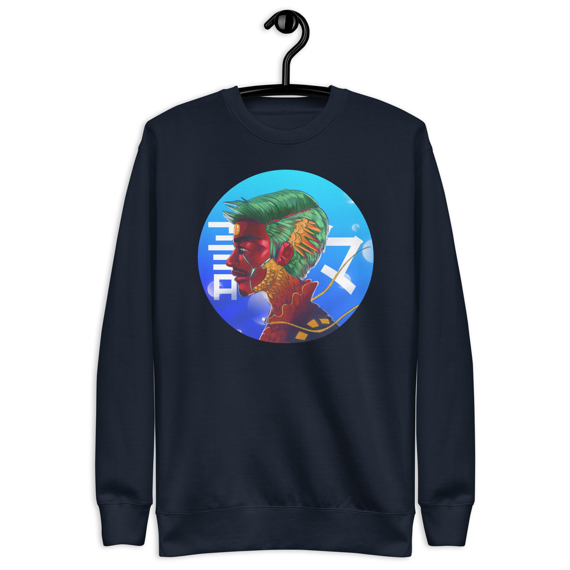 Calm Unisex Premium Sweatshirt - Image 2