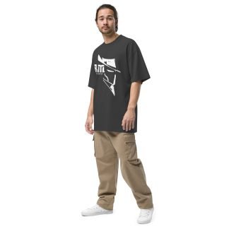 Robot Mafia Oversized faded t-shirt