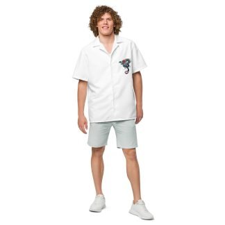 Dragon Popper Unisex button shirt