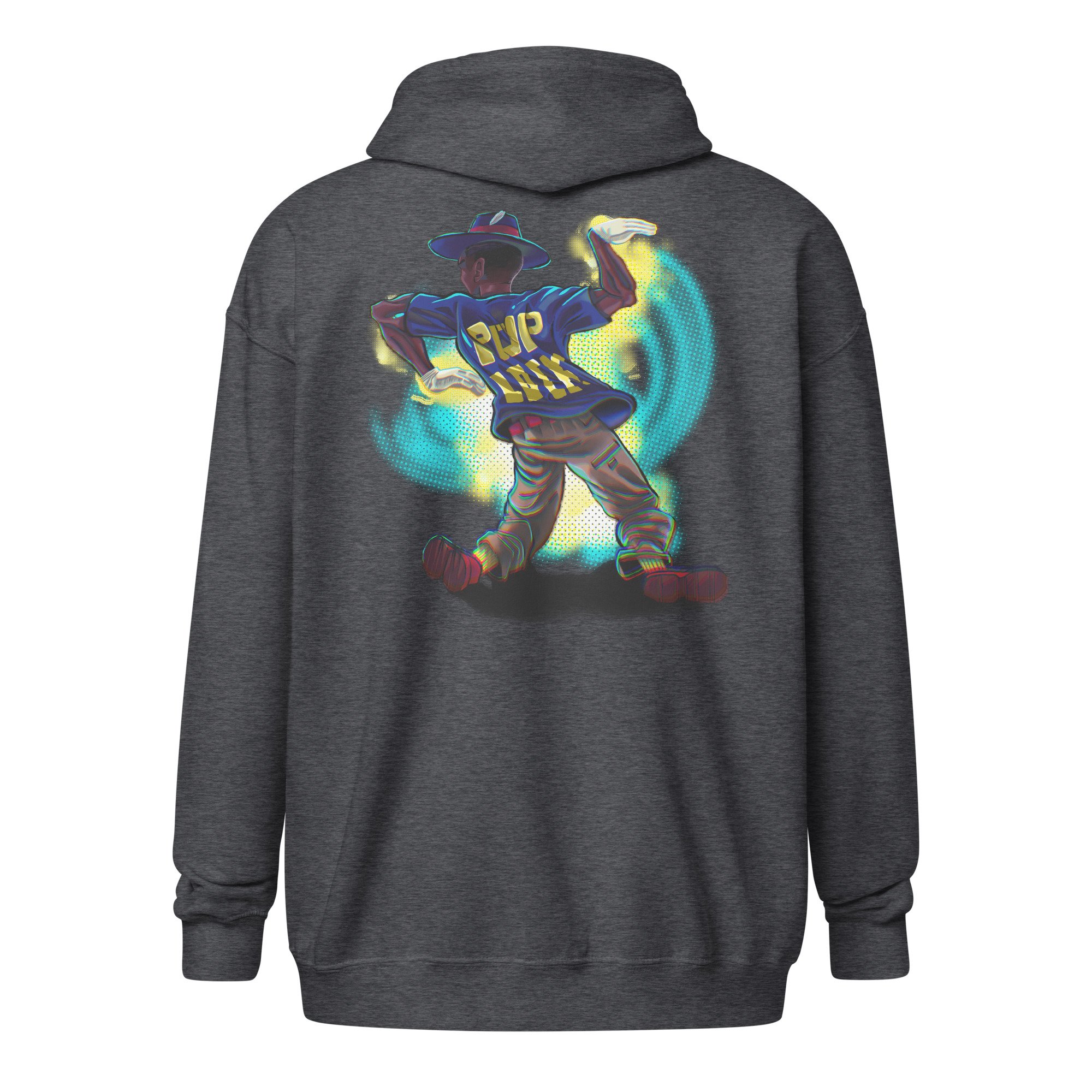 Poplock Unisex heavy blend zip hoodie - Image 7