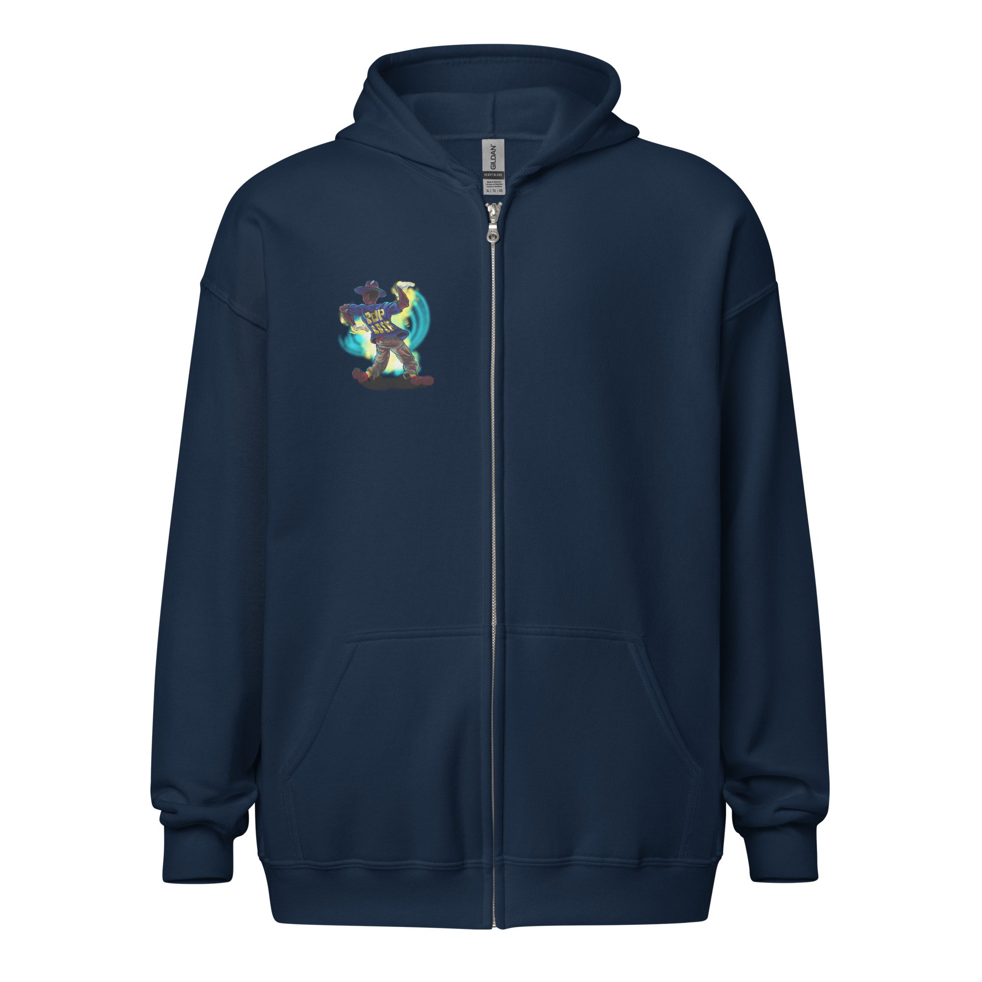 Poplock Unisex heavy blend zip hoodie - Image 2