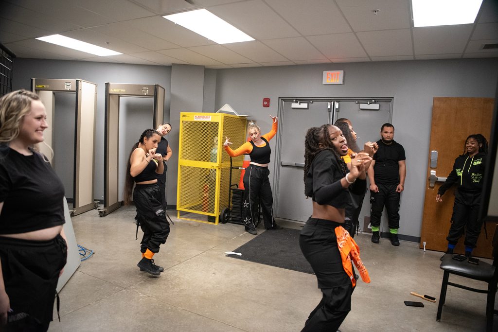 Haywire dance group  at Center Stage 2025 talent show 