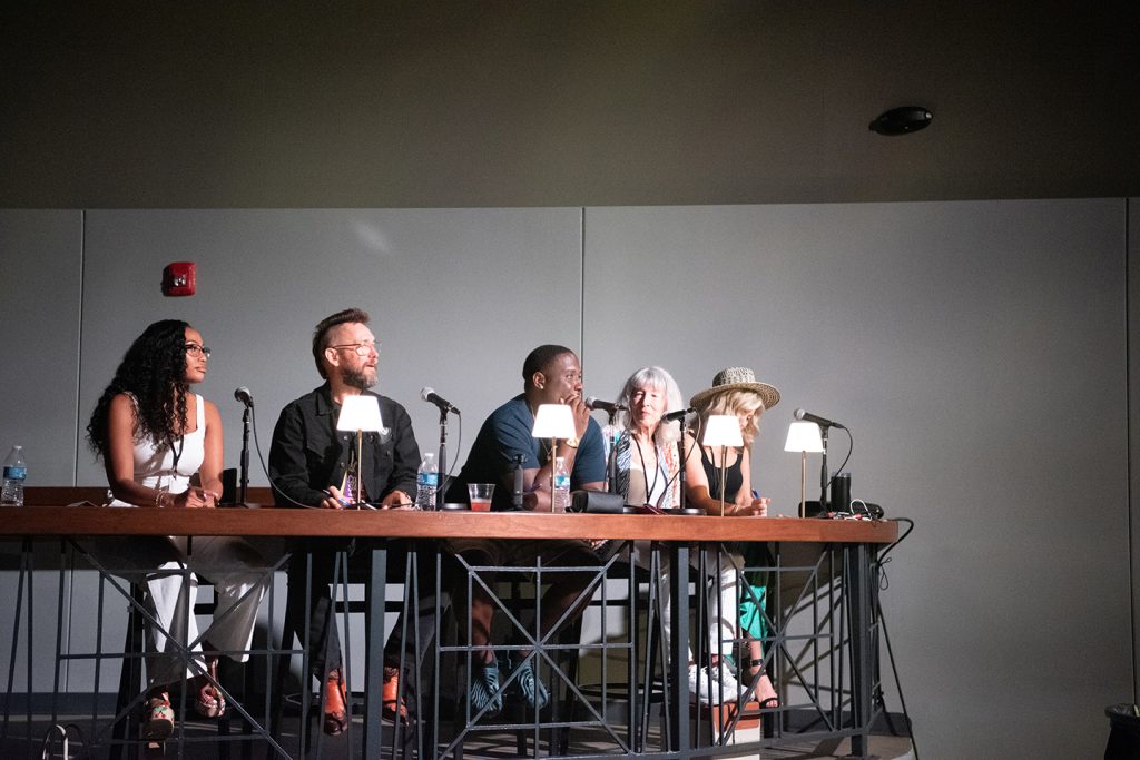 Judges at Center Stage Talent Show 2025