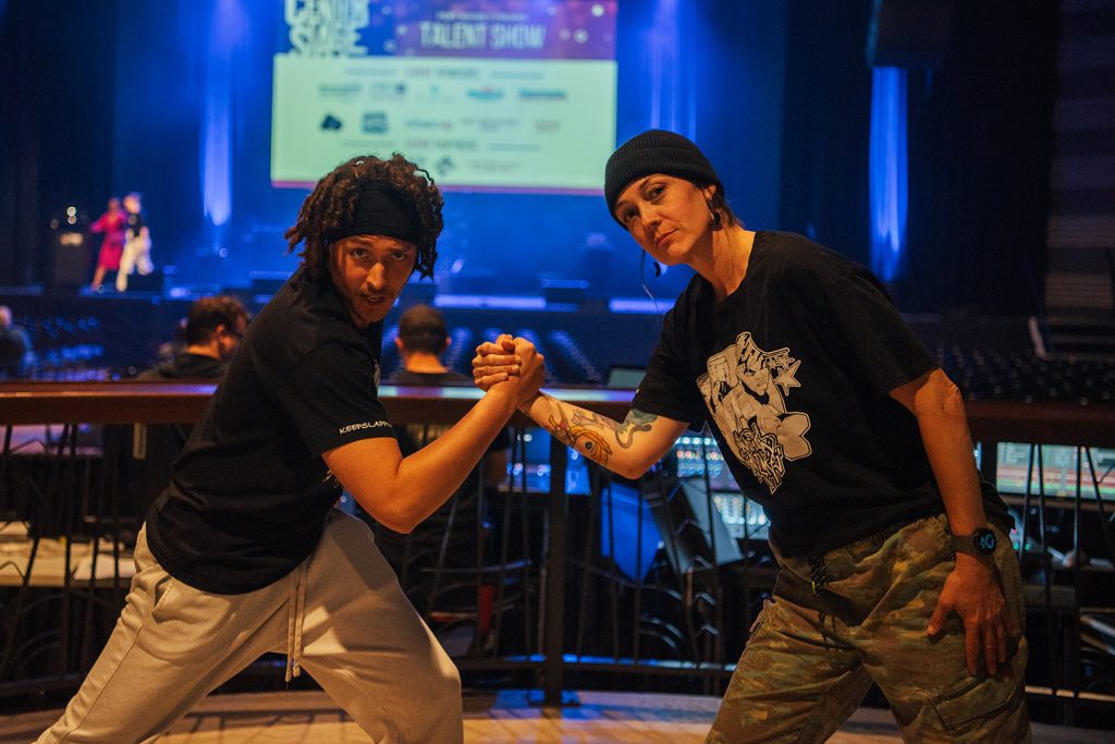 Zion and Evilynn at The Clyde theater